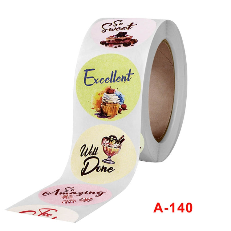 Children Reward Round Sticker Gift Decoration Sealing Sticker