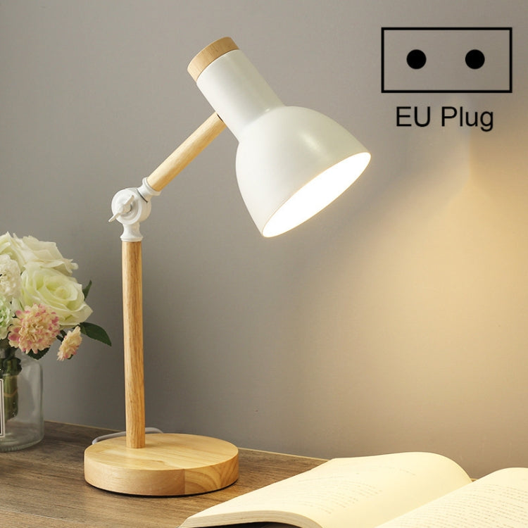 T1062 Dormitory Eye Protection Desk Lamp Bbedroom Bedside Wood Lamp