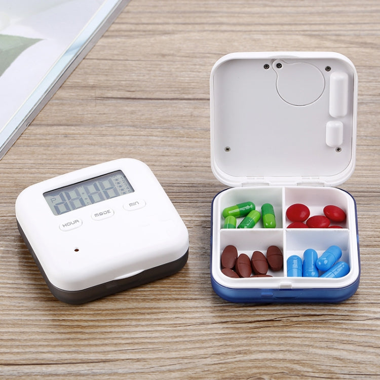 Electronic Smart Timing Medicine Box Portable Medicine Dispensing Storage Box