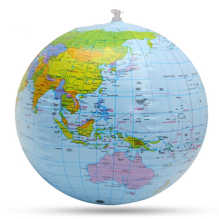 30cm Inflatable Globe World Earth Ocean Map Ball Geography Learning Educational Beach Ball Kids Toy home OfficeDecoration