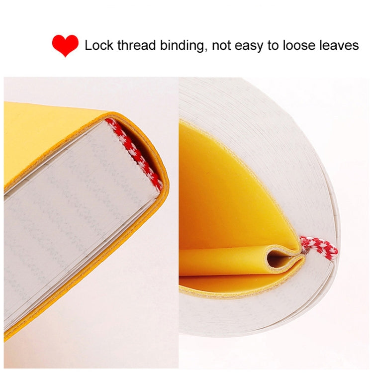 Thickened A5 Hand Book Soft Leather Notebook