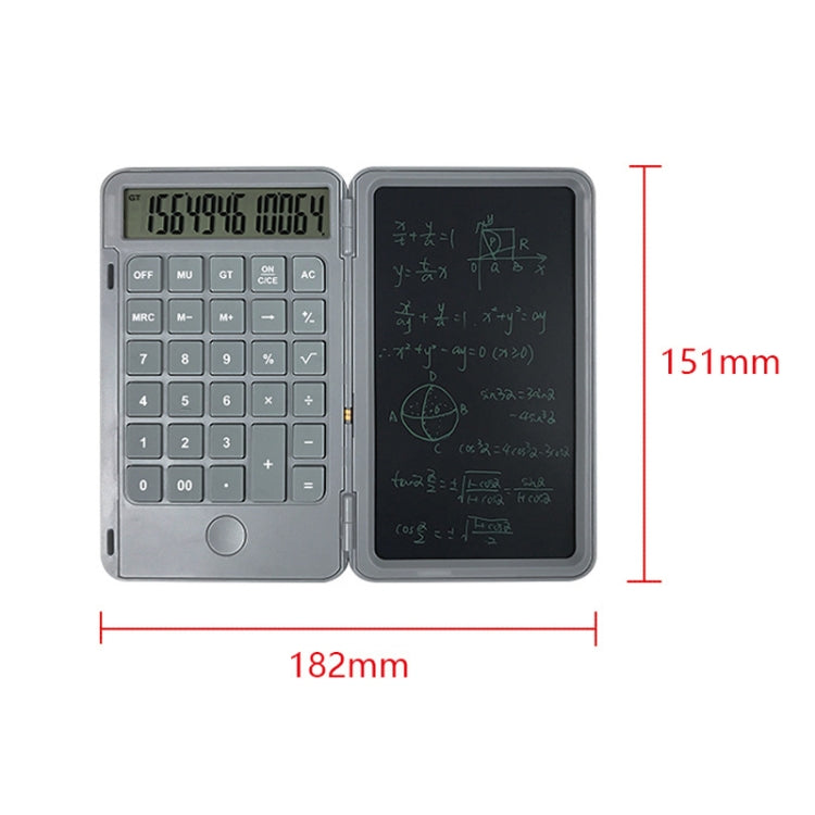 Rechargeable Writing Board Calculator Portable Multi-Function LCD Student Handwriting Board