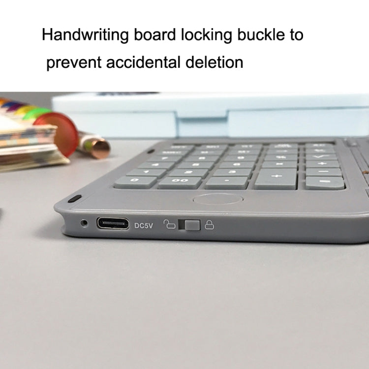 Rechargeable Writing Board Calculator Portable Multi-Function LCD Student Handwriting Board