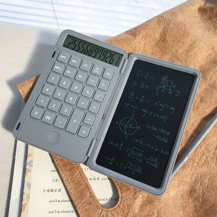 Rechargeable Writing Board Calculator Portable Multi-Function LCD Student Handwriting Board