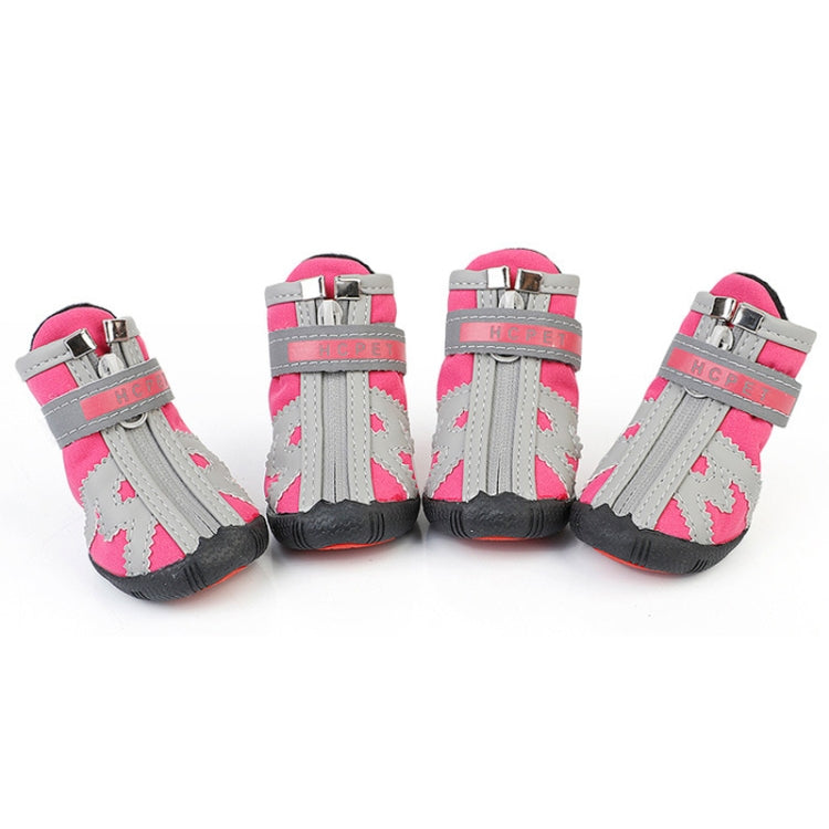 HCPET A1703 Pet Non-Slip Wear-Resistant Shoes Puppy Feet Cover