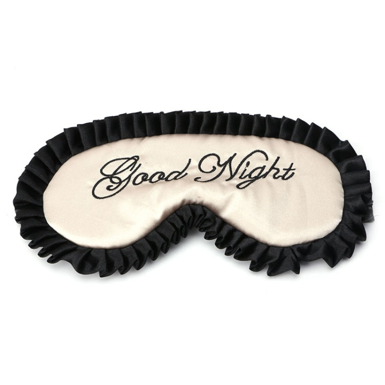 Comfortable Imitation Silk Satin Personalized Travel Sleep Mask Eye Cover