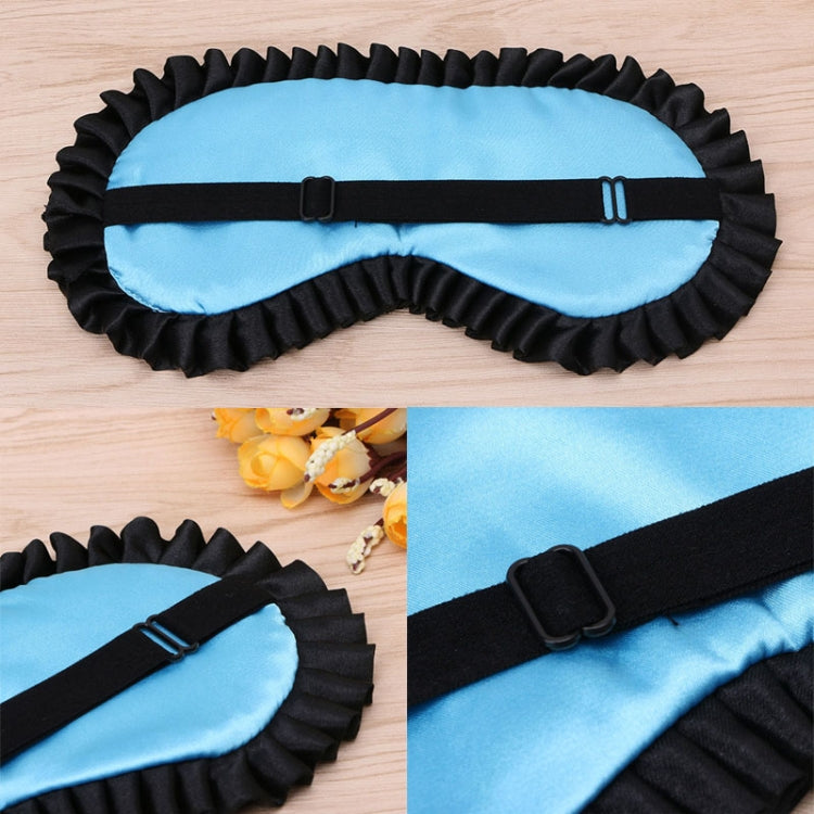 Comfortable Imitation Silk Satin Personalized Travel Sleep Mask Eye Cover