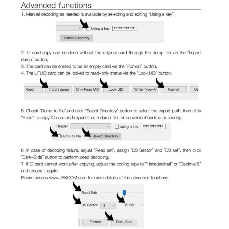 JAKCOM CD2 Access Control Proximity Card Duplicator RFID/ICID Card Reader Card Reader