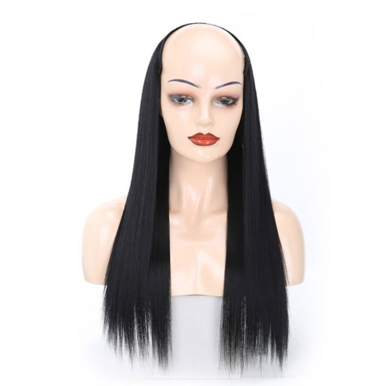 Wig Half Headgear Long Straight Hair U-Shaped Wig Headgear
