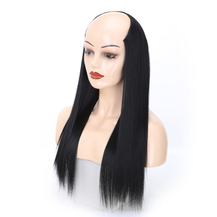 Wig Half Headgear Long Straight Hair U-Shaped Wig Headgear