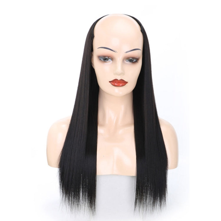 Wig Half Headgear Long Straight Hair U-Shaped Wig Headgear