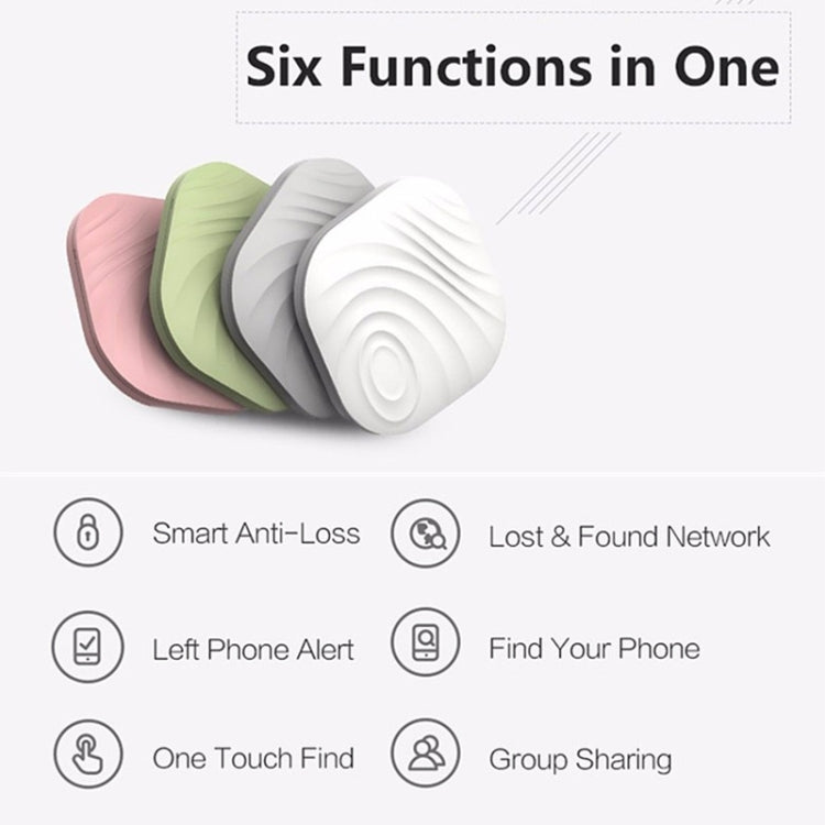NUT F7X Smart Anti-Lost Device Bluetooth Two-Way Alarm Mobile Phone Key Wallet Anti-Lost Device