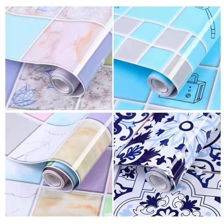 Kitchen Anti-Smoke Tile Wall Stickers Stove Wallpaper