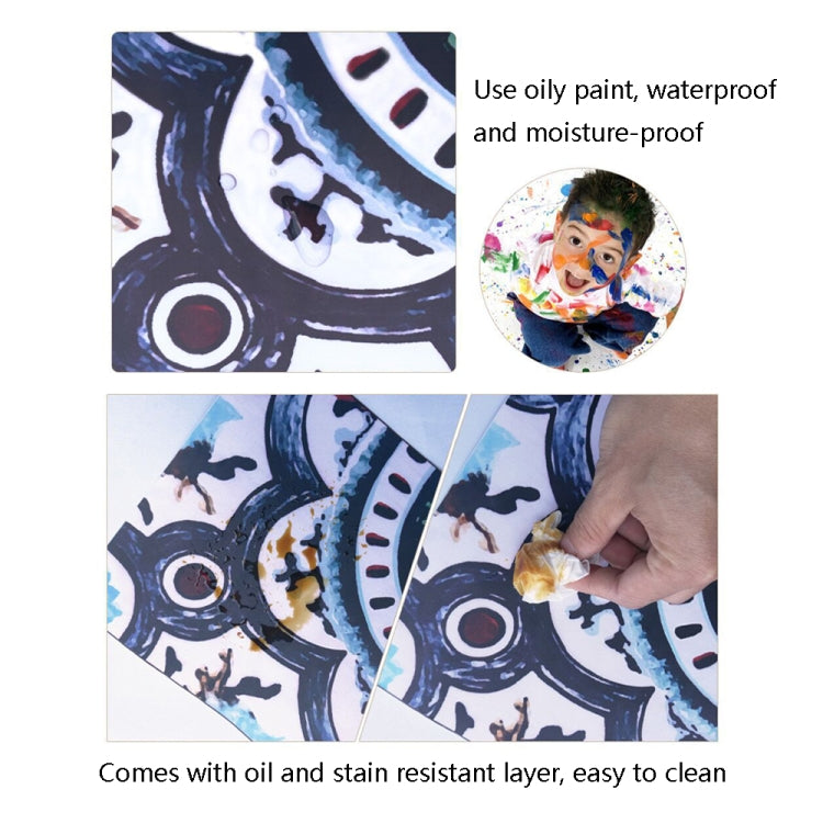 Self-Adhesive Heat-Resistant Oil-Proof Stickers Household Kitchen Stove Tile Wall Stickers