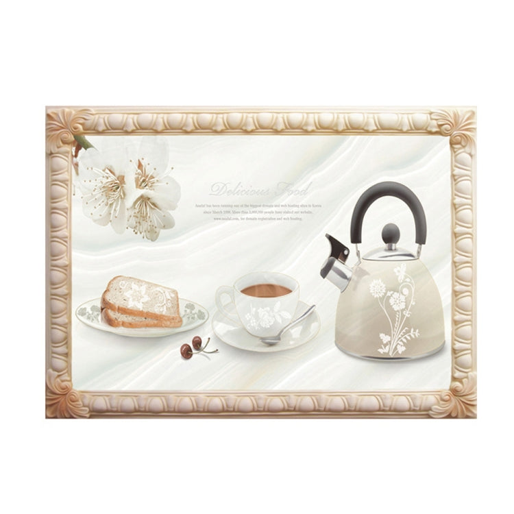 Self-Adhesive Heat-Resistant Oil-Proof Stickers Household Kitchen Stove Tile Wall Stickers