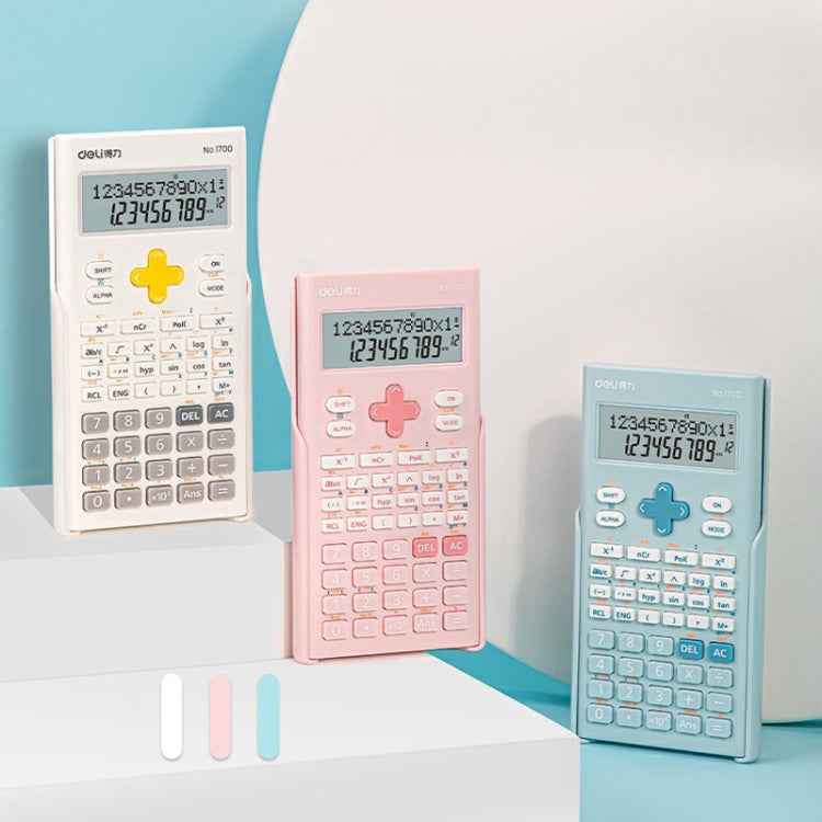 Deli 1700 Scientific Calculator Portable And Cute Student Calculator