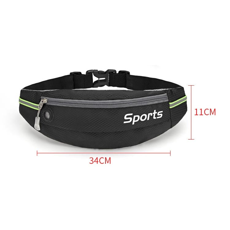 Sports Waist Bag Running Equipment Lightweight Large-Capacity Water-Repellent Breathable Outdoor Bag