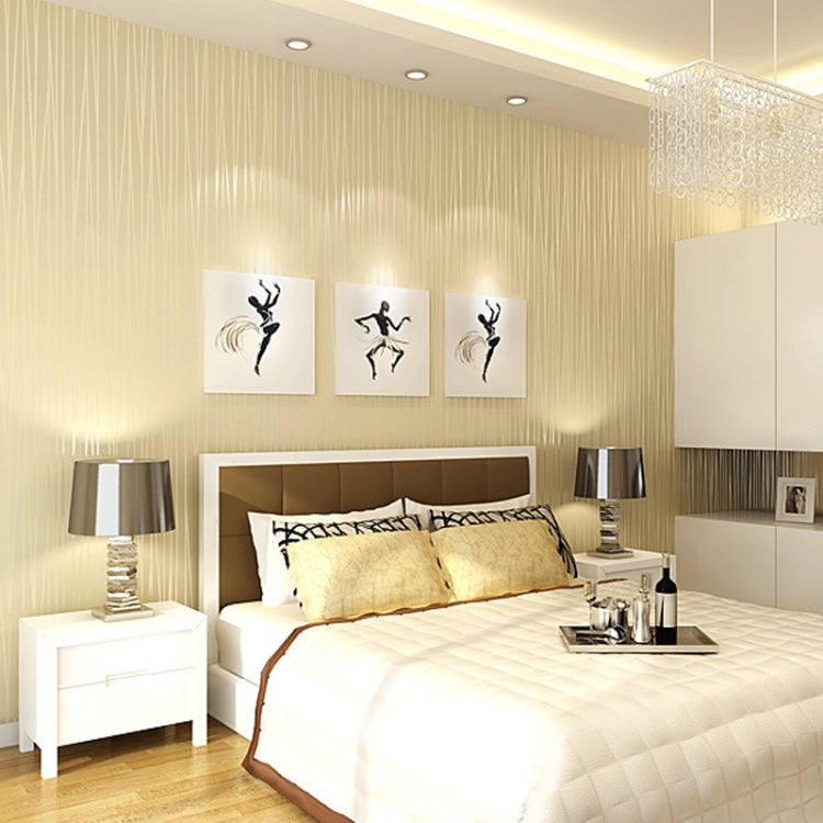 Modern Minimalist Bedroom Living Room Self-Adhesive Non-Woven Wallpaper Sticker