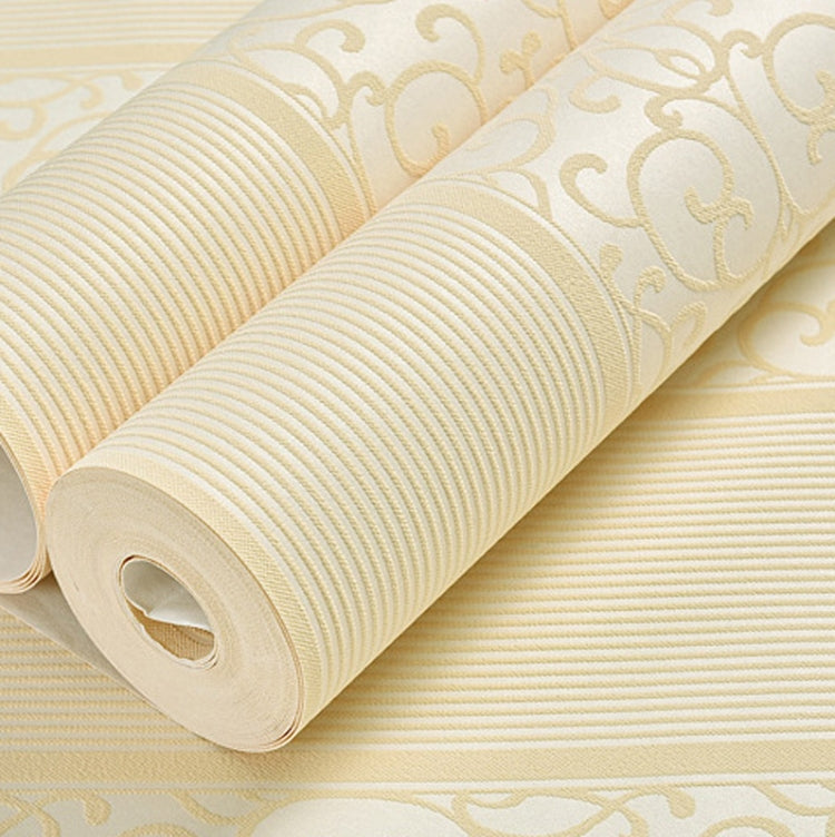 Modern Minimalist Bedroom Living Room Self-Adhesive Non-Woven Wallpaper Sticker