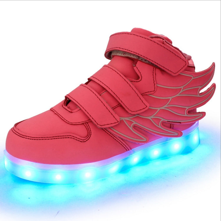 Children Colorful Light Shoes LED Charging Luminous Shoes