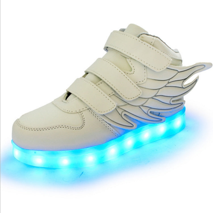 Children Colorful Light Shoes LED Charging Luminous Shoes