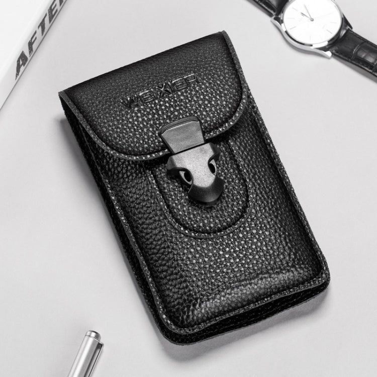 3 PCS WEIXIER 8640 7 Inch Belt Waistband Bag Outdoor Sports Men Mobile Phone Waist Bag