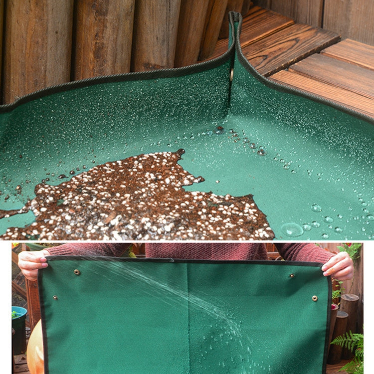 Balcony Green Planting Pots Change Soil Operation Floor Mats Home Planting Mix Soil Shifting Water Seepage Mat