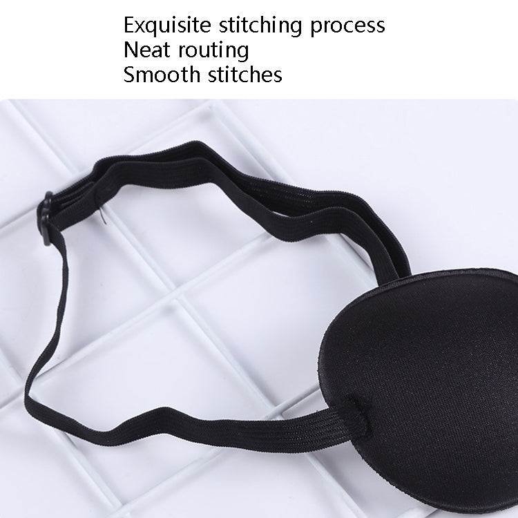 2pcs One-Eyed Dragon Pirate Makeup Eye Mask Children Groove Amblyopia Strabismus Full Cover Single Eye Mask