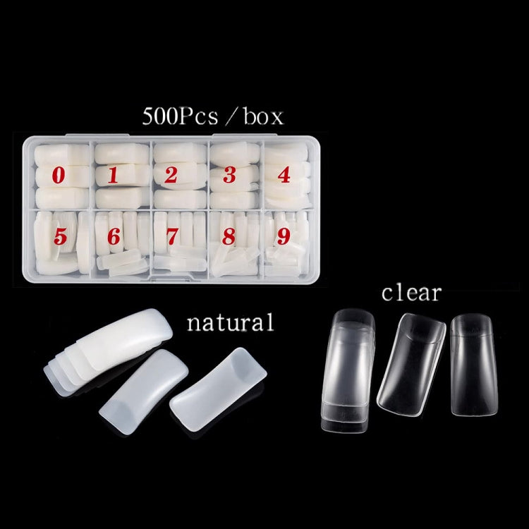 Manicure Tool  Set Fingernails Word Cut Set, Transparent French, Natural French, Transparent Semi-post, Natural Semi-post, Transparent Full Post, Natural Full Post, Transparent French Large Set, Transparent Semi-post Large Set��������������������������...