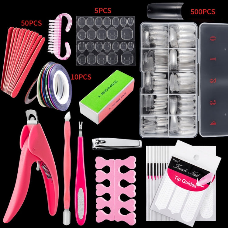 Manicure Tool  Set Fingernails Word Cut Set, Transparent French, Natural French, Transparent Semi-post, Natural Semi-post, Transparent Full Post, Natural Full Post, Transparent French Large Set, Transparent Semi-post Large Set��������������������������...