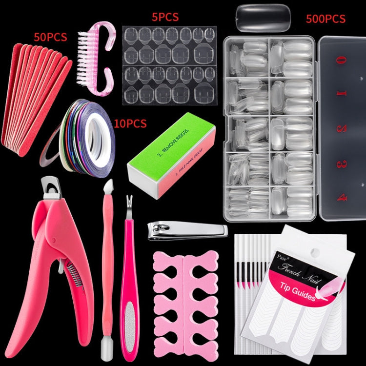 Manicure Tool  Set Fingernails Word Cut Set, Transparent French, Natural French, Transparent Semi-post, Natural Semi-post, Transparent Full Post, Natural Full Post, Transparent French Large Set, Transparent Semi-post Large Set��������������������������...