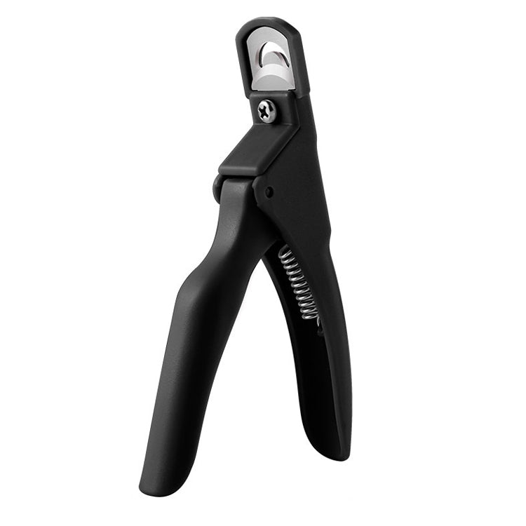 Nail Scissors U-Shaped Scissors DIY French Nail Fake Nail Scissors, Specification: Light Blue