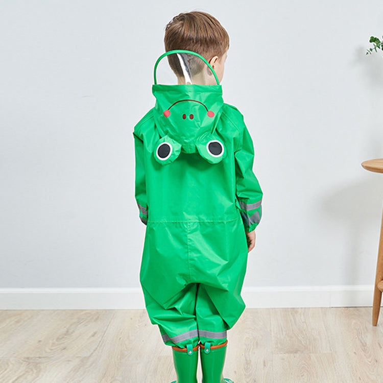 Children One-Piece Raincoat Boys And Girls Lightweight Hooded Poncho