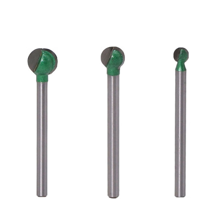 Spherical Carving Knife Woodworking Straight Handle Grinding Head