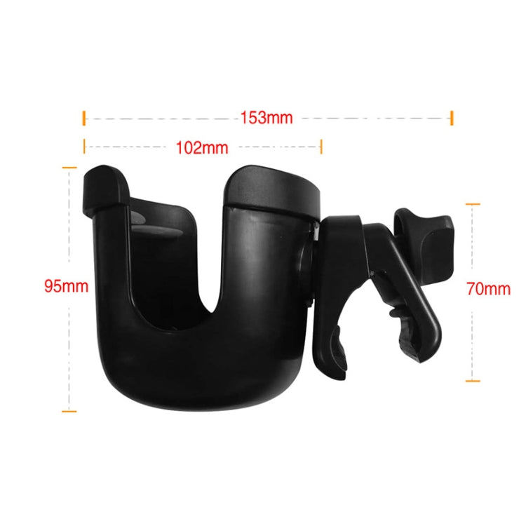 J4037 Baby Stroller Drop Resistant Bottle Holder