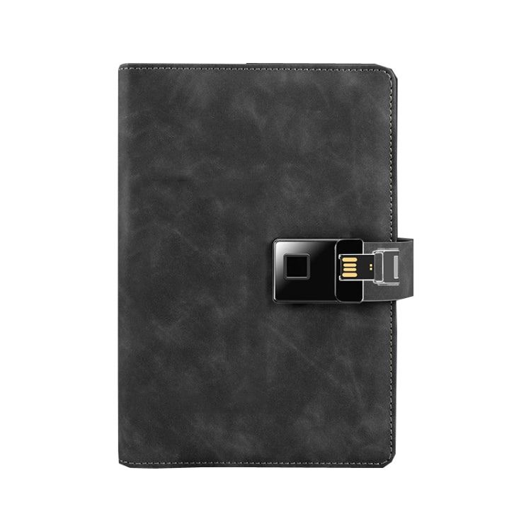 A5 Multi-Function Fingerprint Unlocking Notebook Can Record 10 Fingerprints