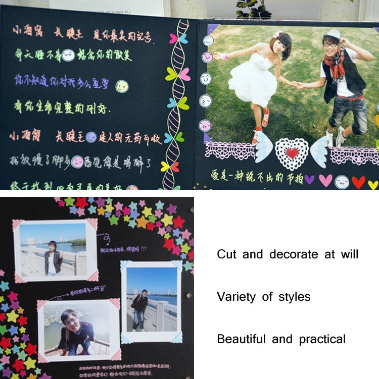 Photo Album Making DIY Accessories Set Hand Book Hand-Made Decorative Accessories, Specification：