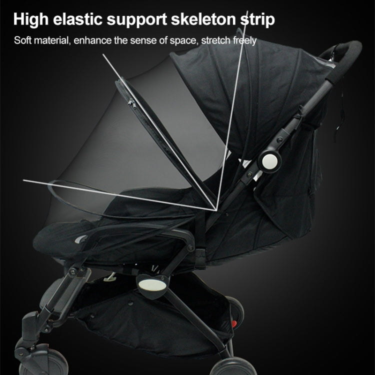 Summer Stroller Mosquito Net Full Cover Multi-Purpose Encrypted Trolley Mosquito Net