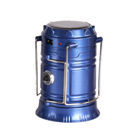 LED Tent Light Solar Rechargeable Camping Light Stretchable Multifunctional Lantern, Support USB Output