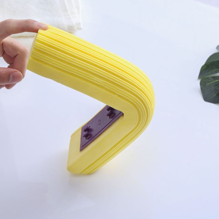 2 PCS 28cm Half-Fold Narrow Mouth Universal Mop Sponge Tape Head Replacement Fittings