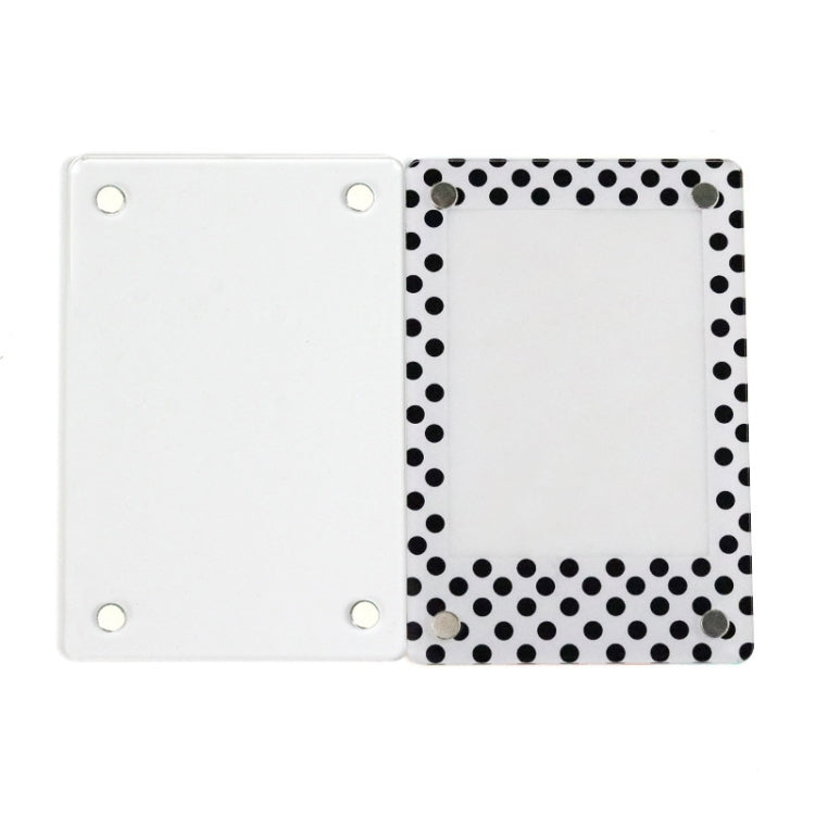 3 Inch Photo Acrylic Photo Frame Refrigerator Magnetic Sticker For Polaroid