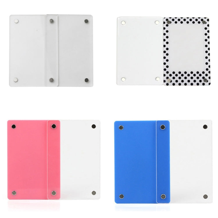 3 Inch Photo Acrylic Photo Frame Refrigerator Magnetic Sticker For Polaroid