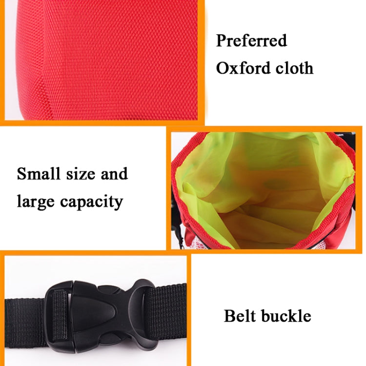 Pet Training Bag Snack Bag Outdoor Waist Bag Portable Two-In-One Foldable Multifunctional Bag
