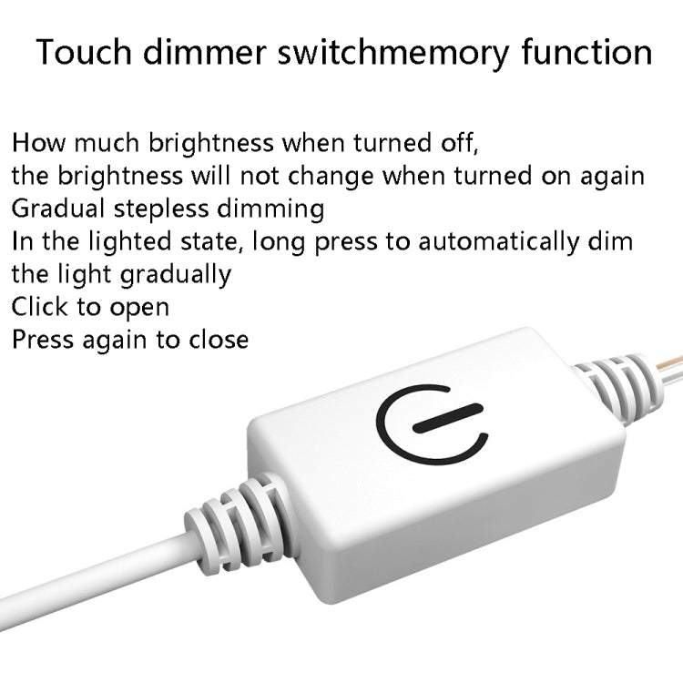 LED Light Strip Planting Filling Light Full Spectroscopy USB Touch Dimming Plant Lamp