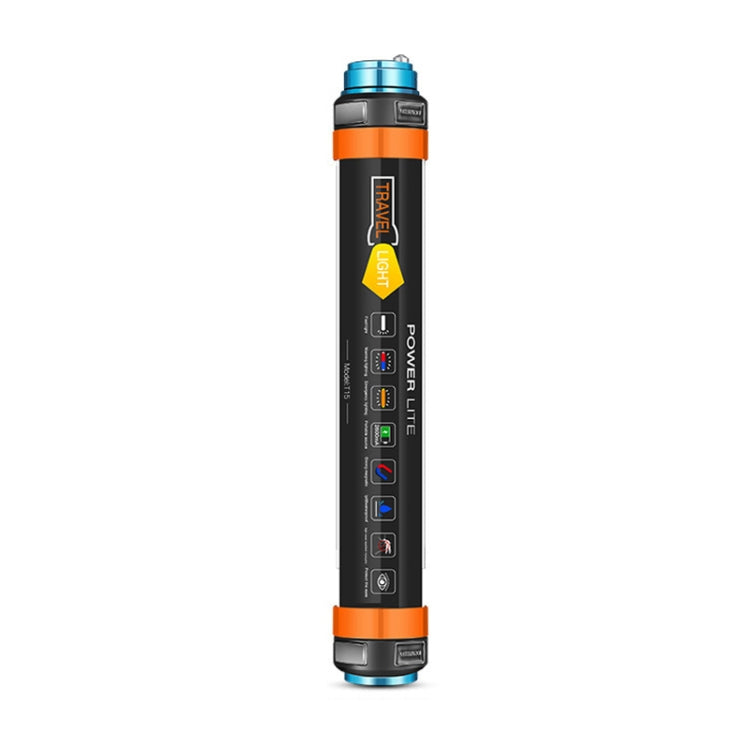 Outdoor LED Camping Light Multi-Function Emergency IP68 Waterproof Flashlight with Mosquito Repellent / Warning Function