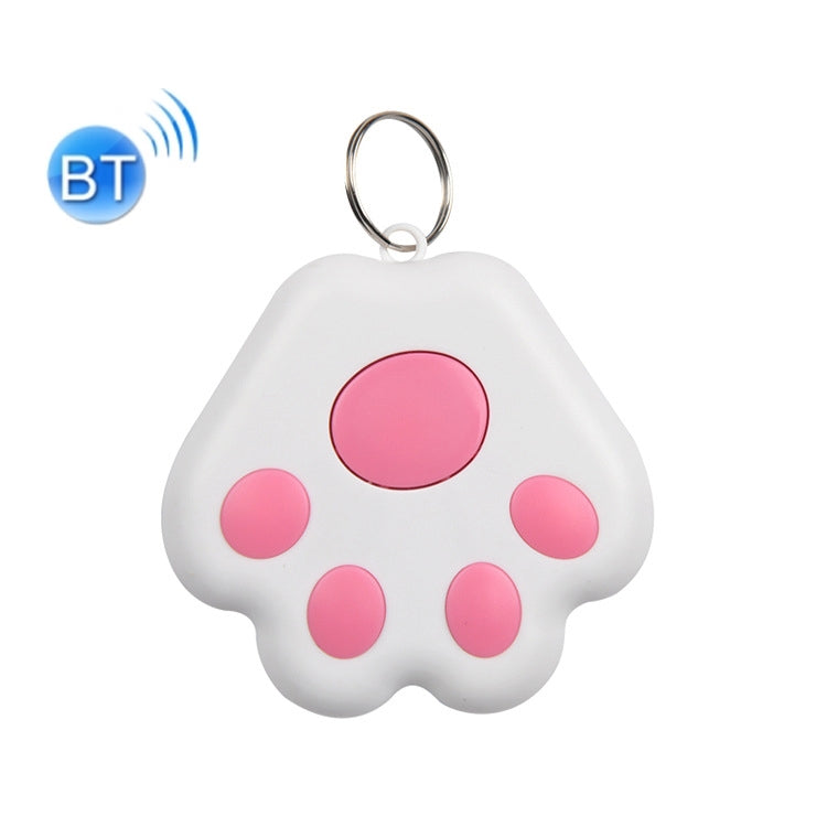 2 PCS HYC-09 Dog Paw Bluetooth Anti-Lost Device Pet Tracking Locator Keychain Smart Search Two-Way Alarm