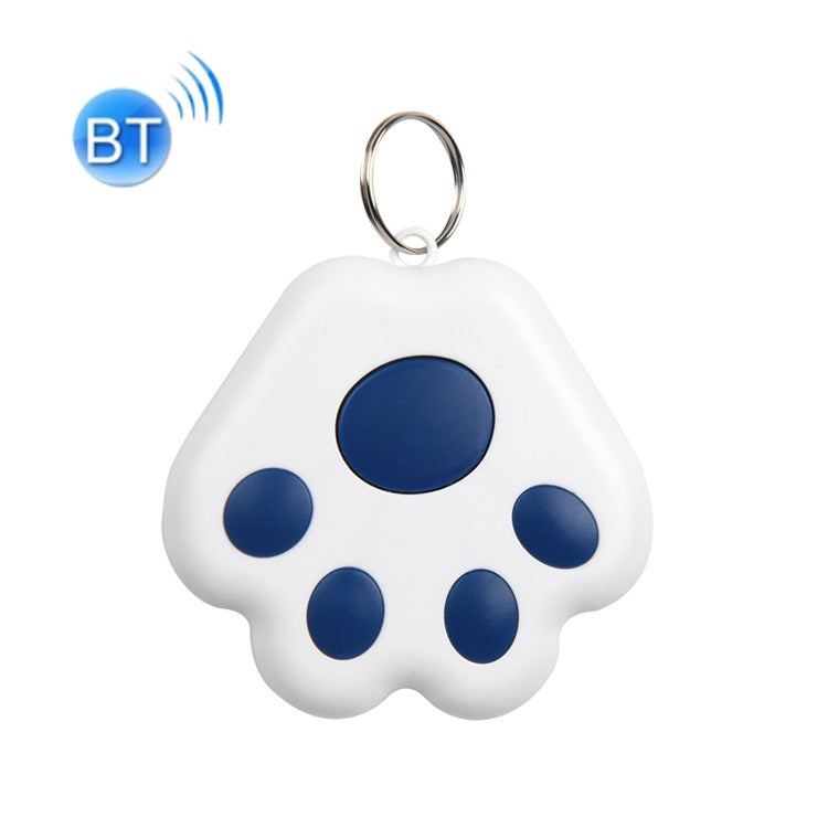 2 PCS HYC-09 Dog Paw Bluetooth Anti-Lost Device Pet Tracking Locator Keychain Smart Search Two-Way Alarm