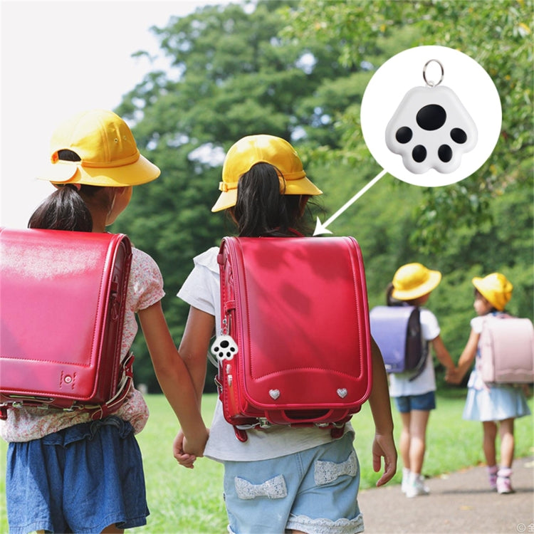 2 PCS HYC-09 Dog Paw Bluetooth Anti-Lost Device Pet Tracking Locator Keychain Smart Search Two-Way Alarm