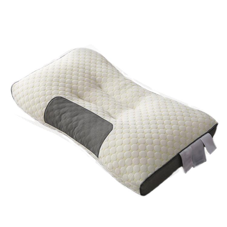 Neck-Protecting Knitted Non-Collapse Pillow Home Partition Massage Pillow
