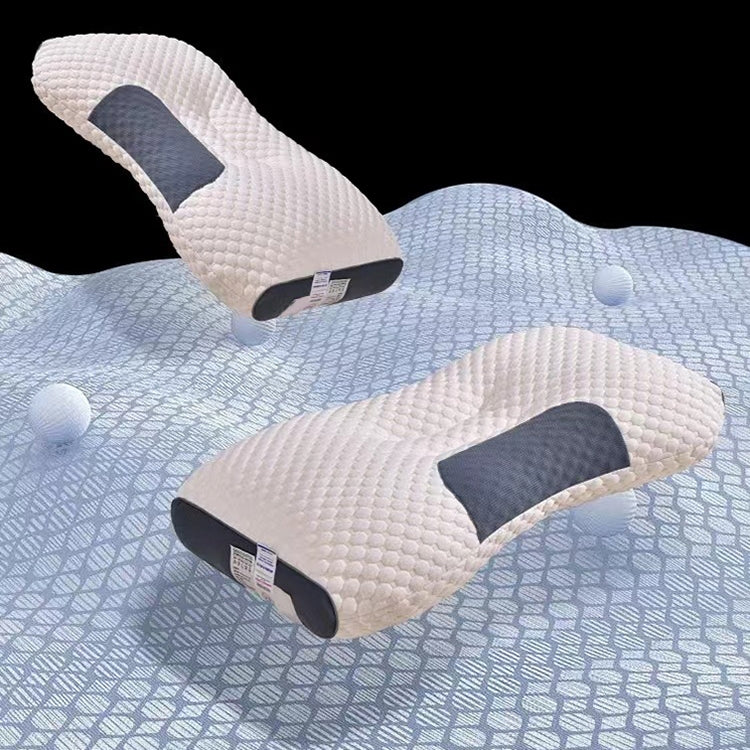 Neck-Protecting Knitted Non-Collapse Pillow Home Partition Massage Pillow